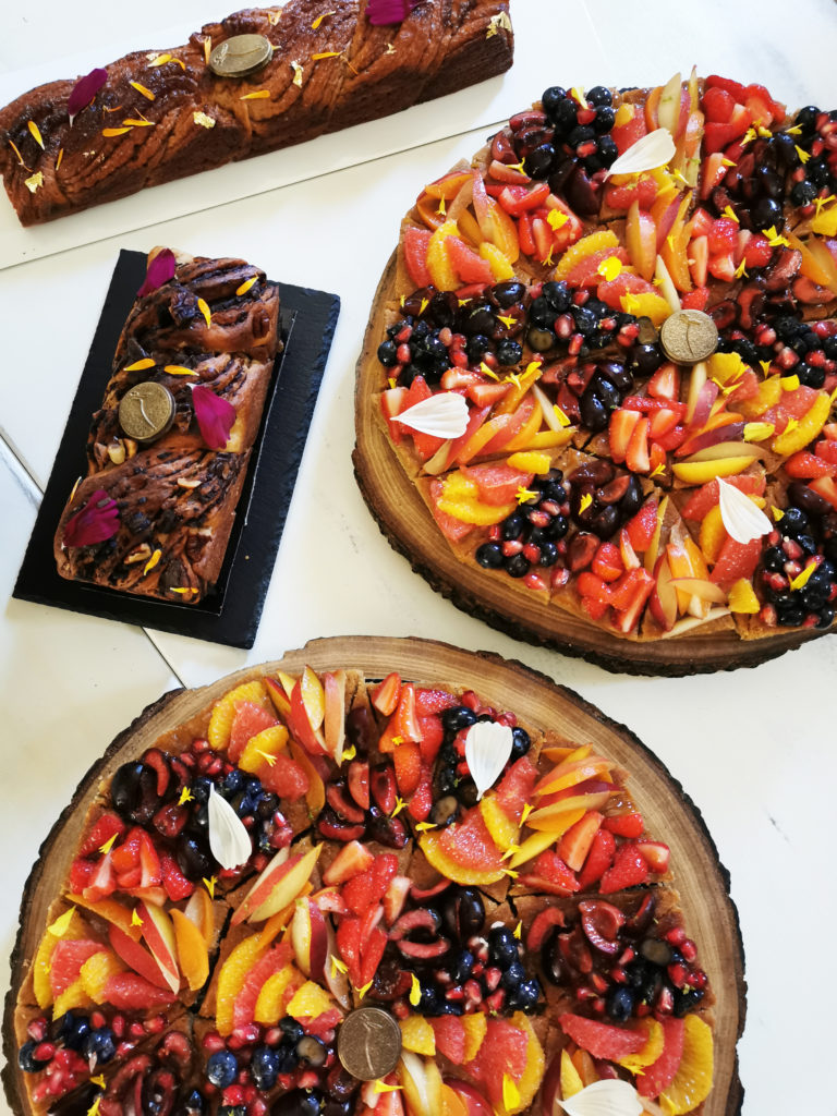 babka - tarte fruits